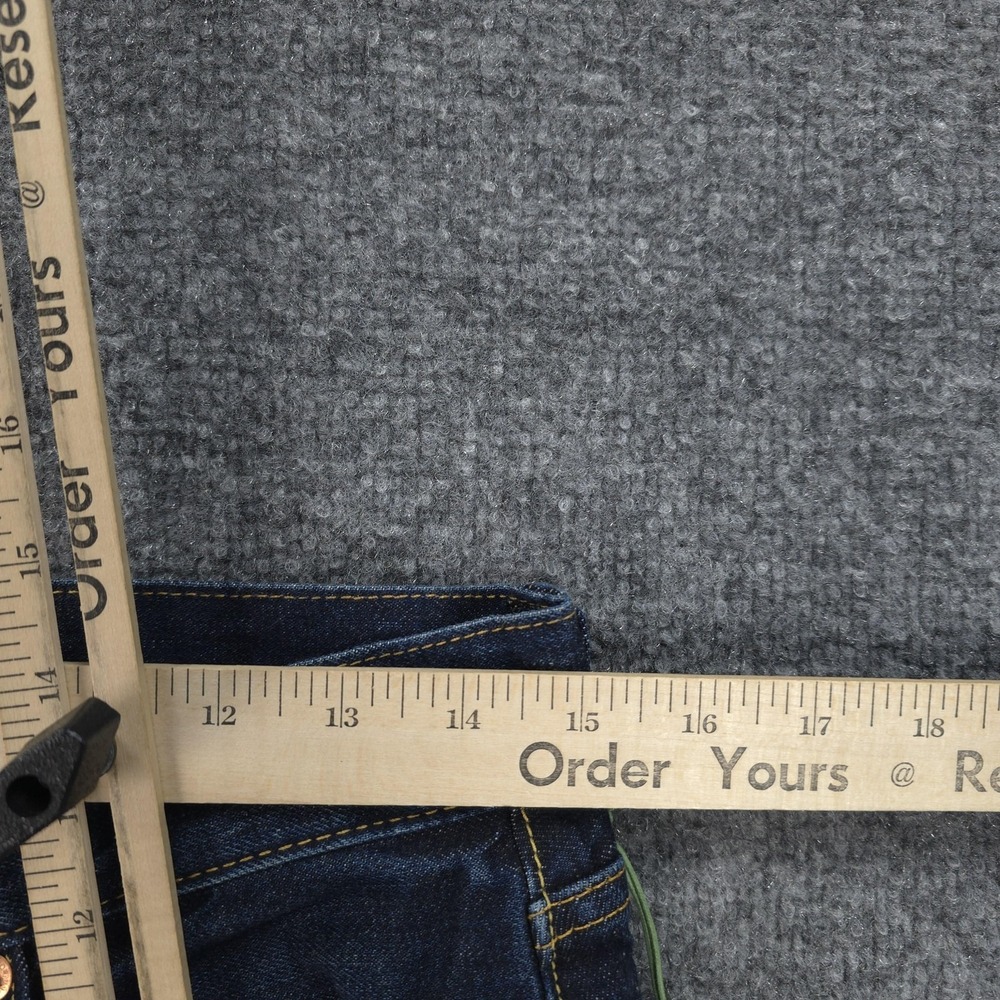 American Eagle Jeans Mens 29x31 Blue Denim Classic Selvedge AE77 Organic NEW - Picture 11 of 16